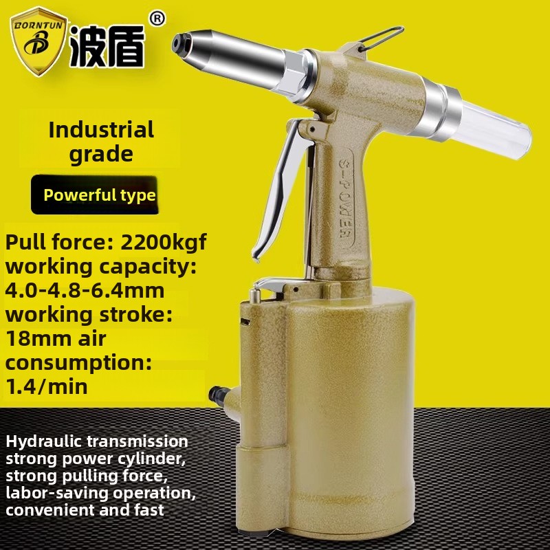Pneumatic Rivet Gun 4-6.4mm Ri - Rivet Gun Air recension och pris
