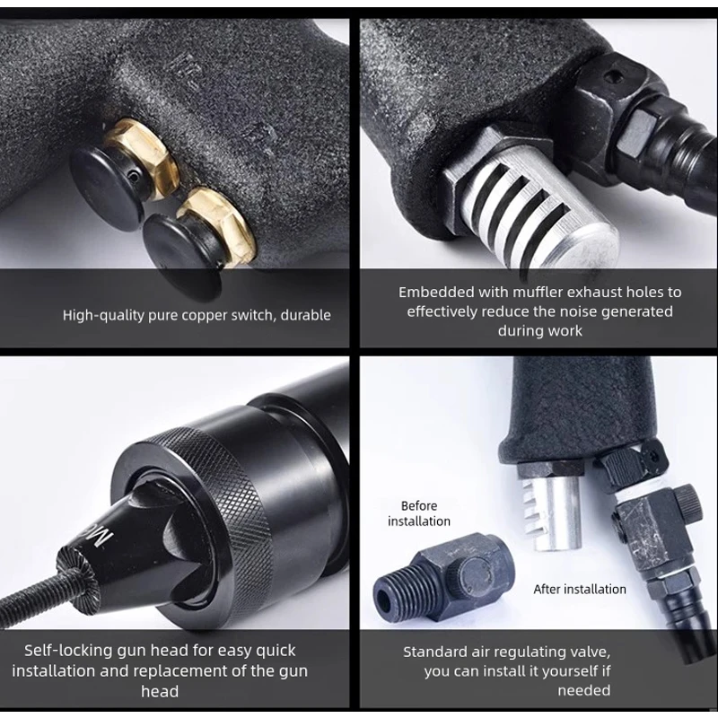 2026 Air Pneumatic Rivet Nut G - Rivet Gun Air recension och pris