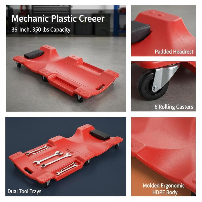 Rolling Creeper Board 36-Inch  - Auto Repair Shop recension och pris