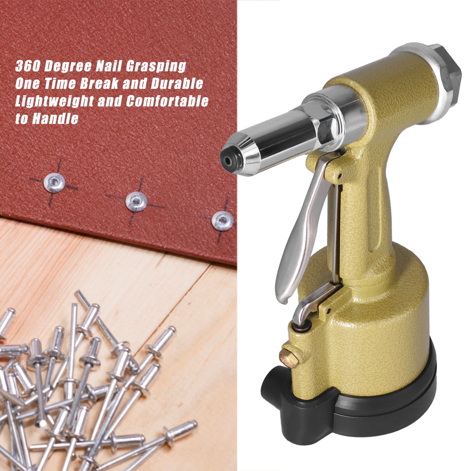 KP-701 Pneumatic Riveter Short - Rivet Gun Air recension och pris