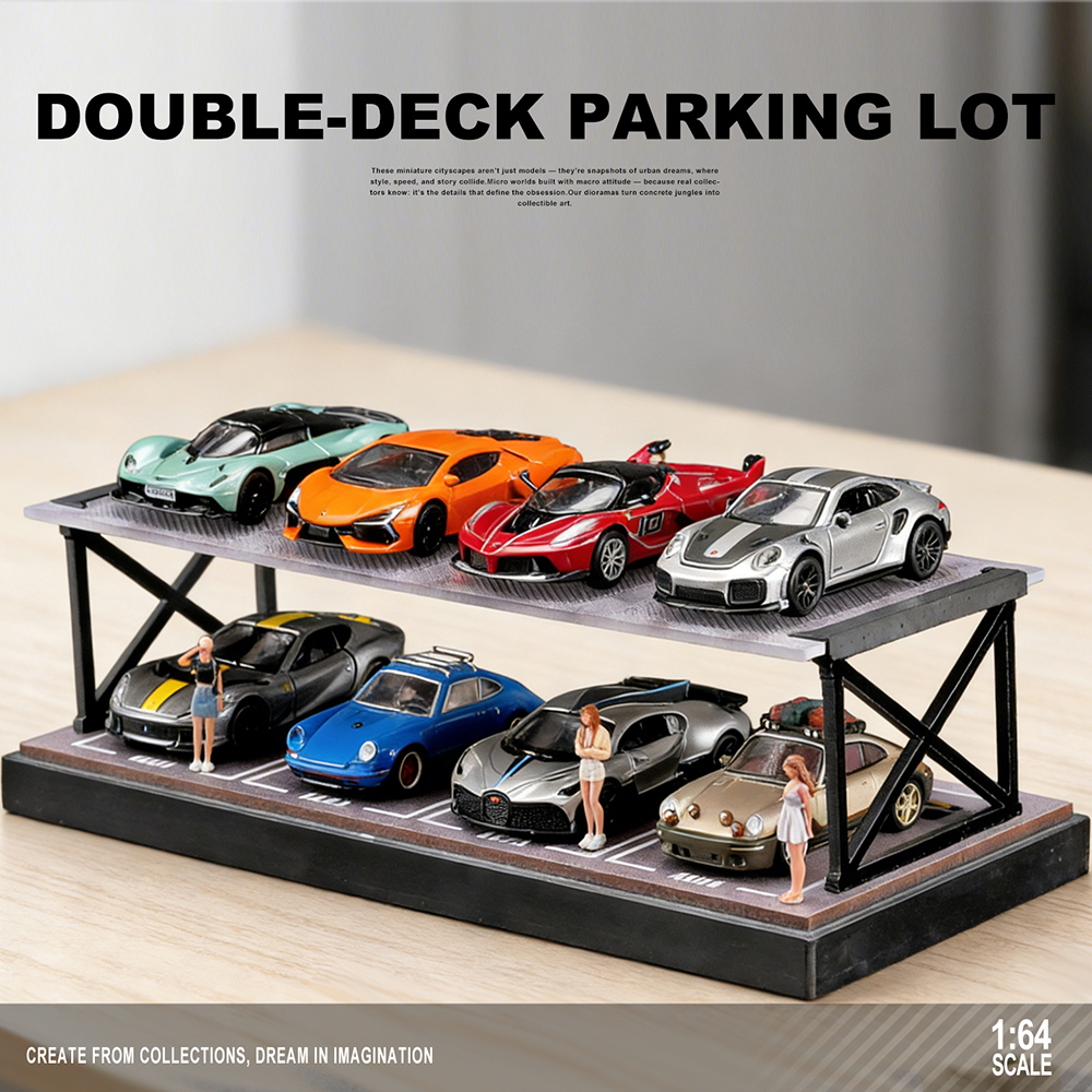 1/64 Two-story Parking Lot Sce - Auto Repair Shop recension och pris