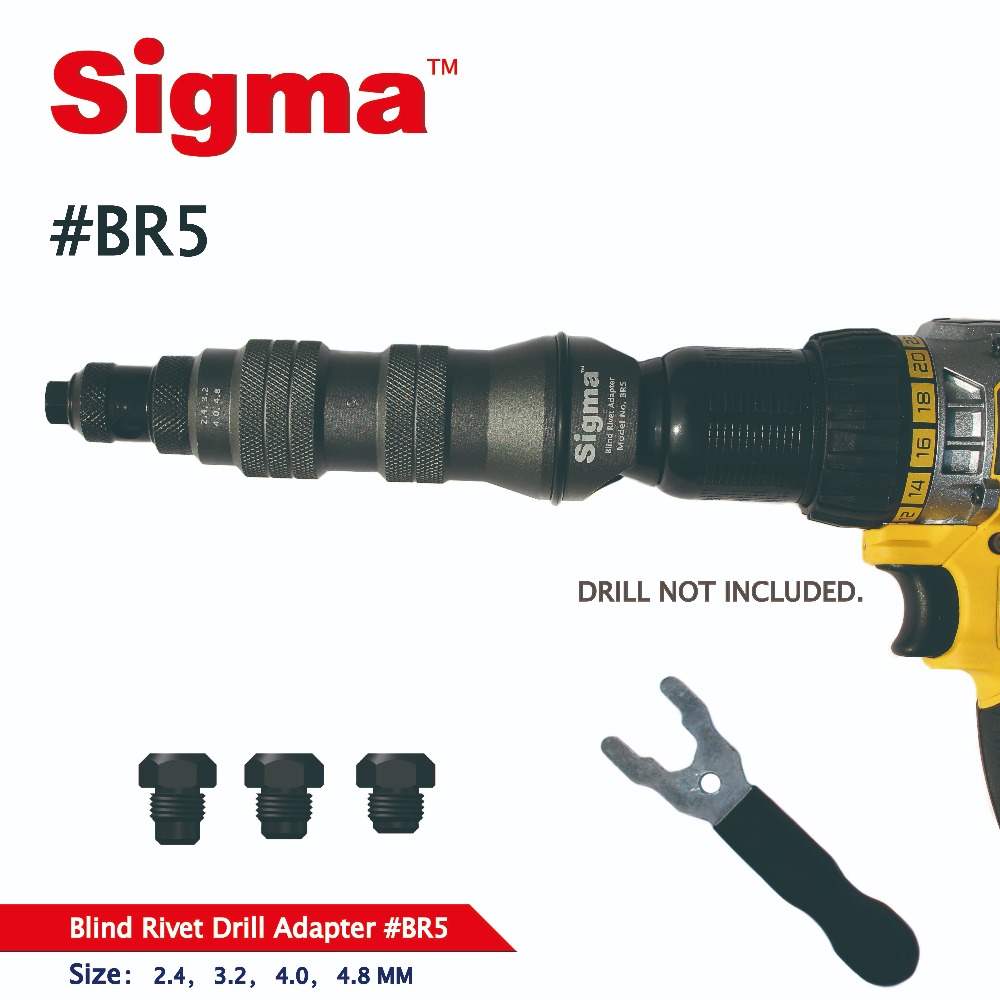 Sigma #BR5 Blind Pop Rivet Dri - Rivet Gun Air recension och pris