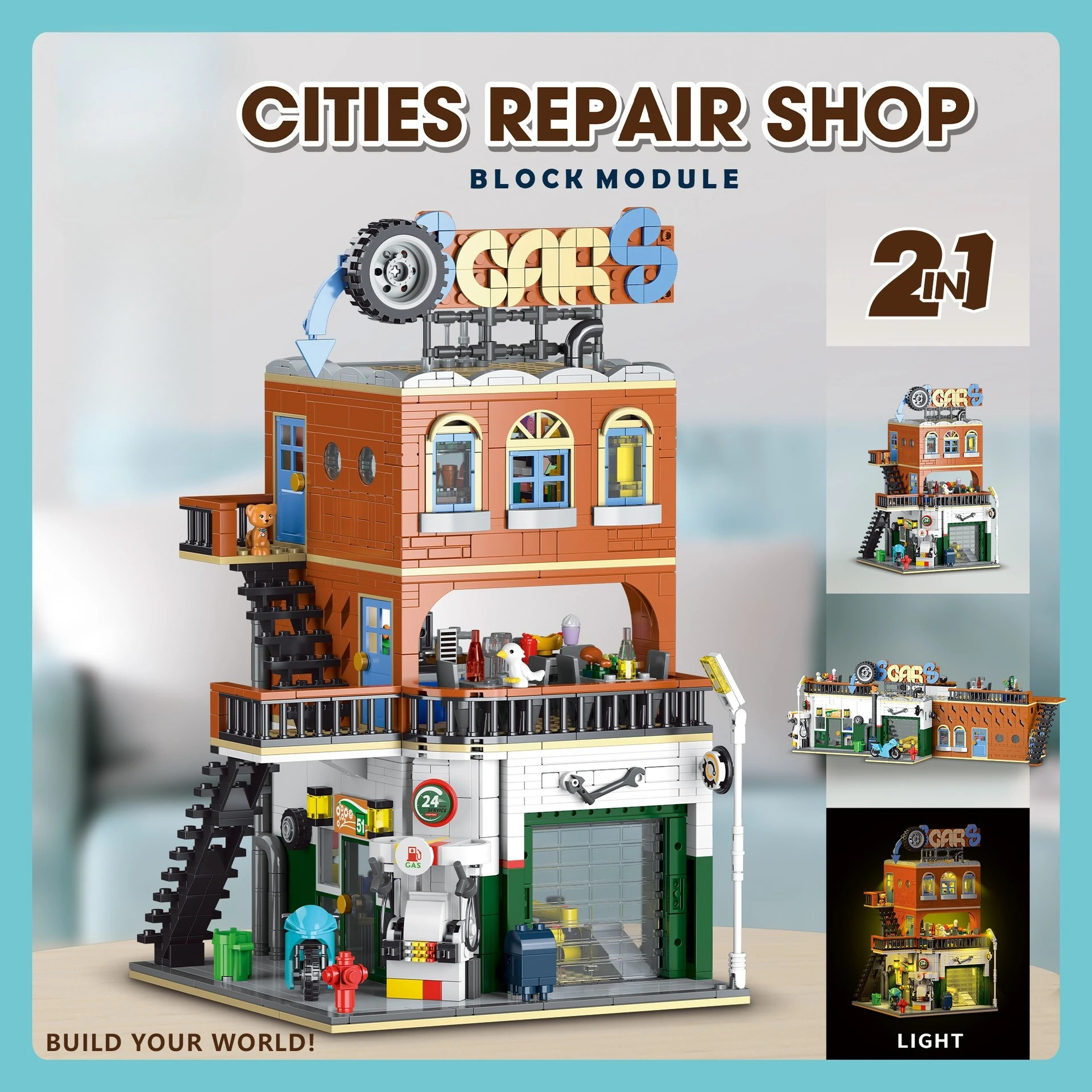 Auto Repair Shop 2-in-One Crea - Auto Repair Shop recension och pris