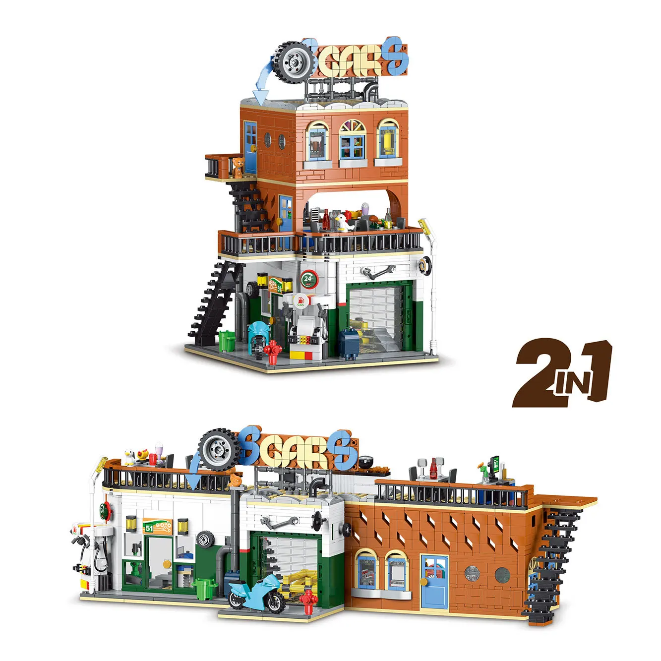 Auto Repair Shop 2-in-One Crea - Auto Repair Shop recension och pris