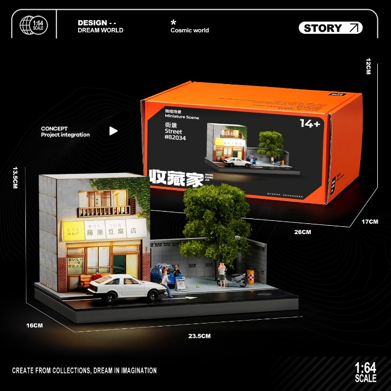 Miniature Scene of Japanese-st - Auto Repair Shop recension och pris