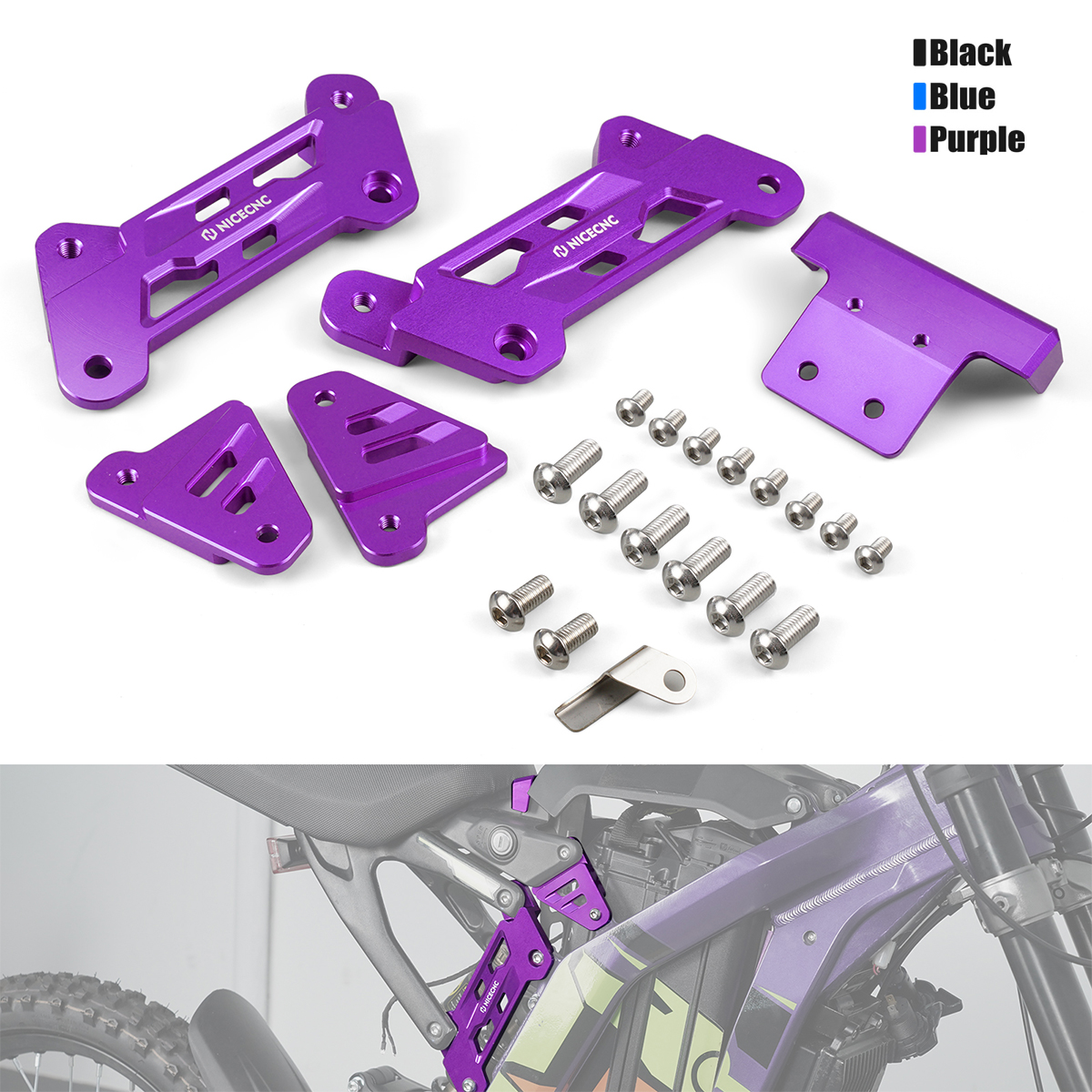 NICENCNC Seat Riser For Surron - Exhaust Pipe Expander recension och pris