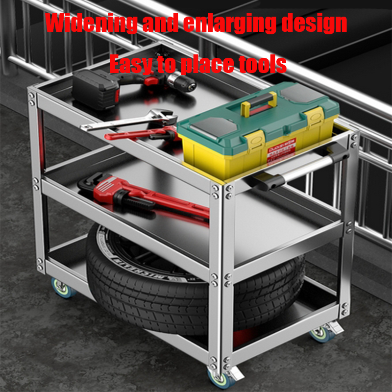 2/3 layers Trolley Stainless S - Auto Repair Shop recension och pris